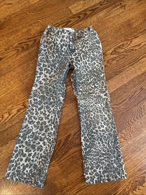 Abercrombie kids animal print jeans